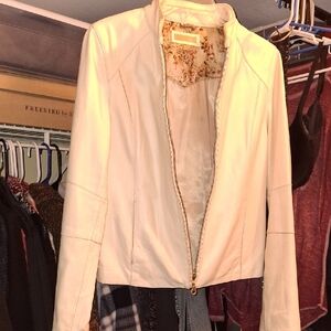 Wilsons Leather Off-White Women's Jacket